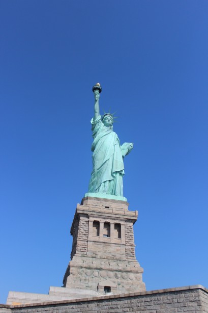 NYの象徴　自由の女神